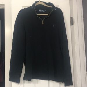 Polo quarter zip sweater